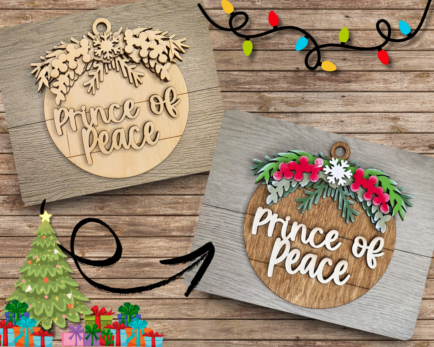 Names of Christ Ornament - PRINCE OF PEACE | #5205