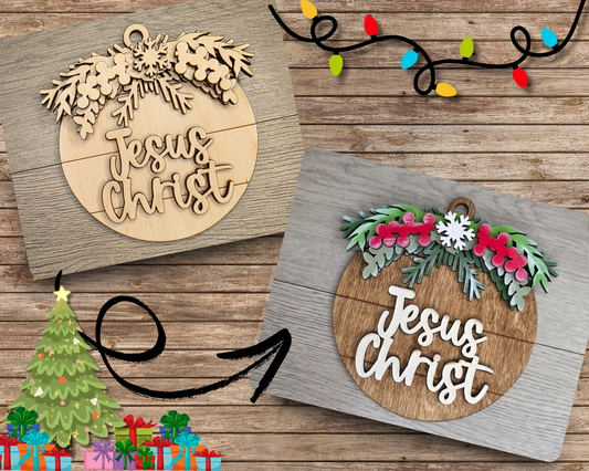 Names of Christ Ornament - JESUS CHRIST | #5202