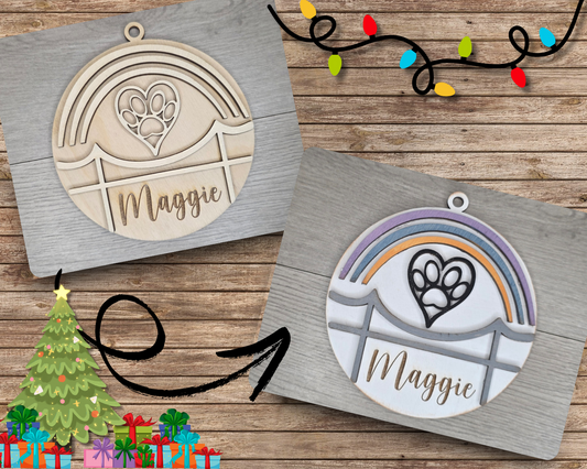 Rainbow Bridge Ornament | #2630