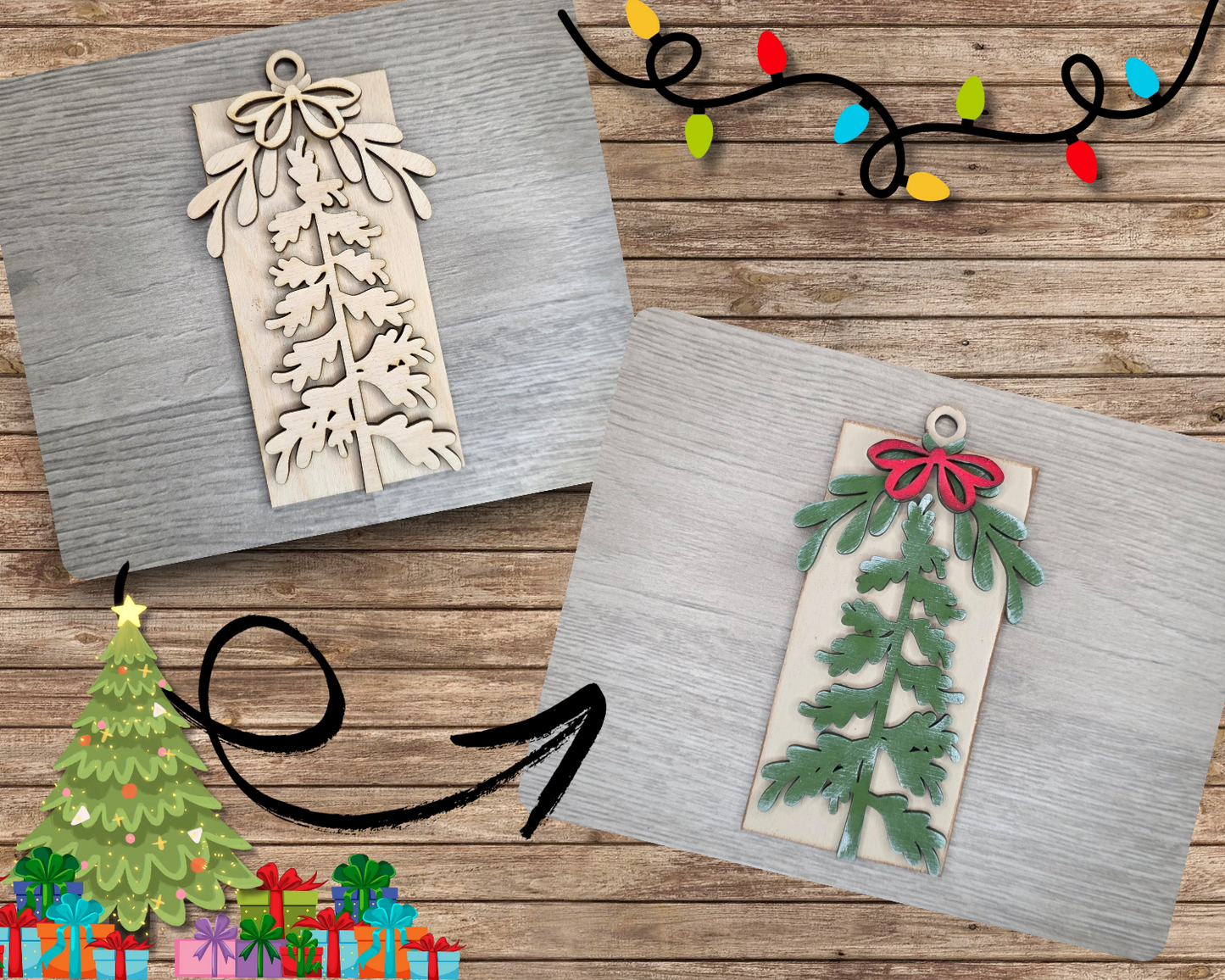 Winter Tree Ornament | #2798