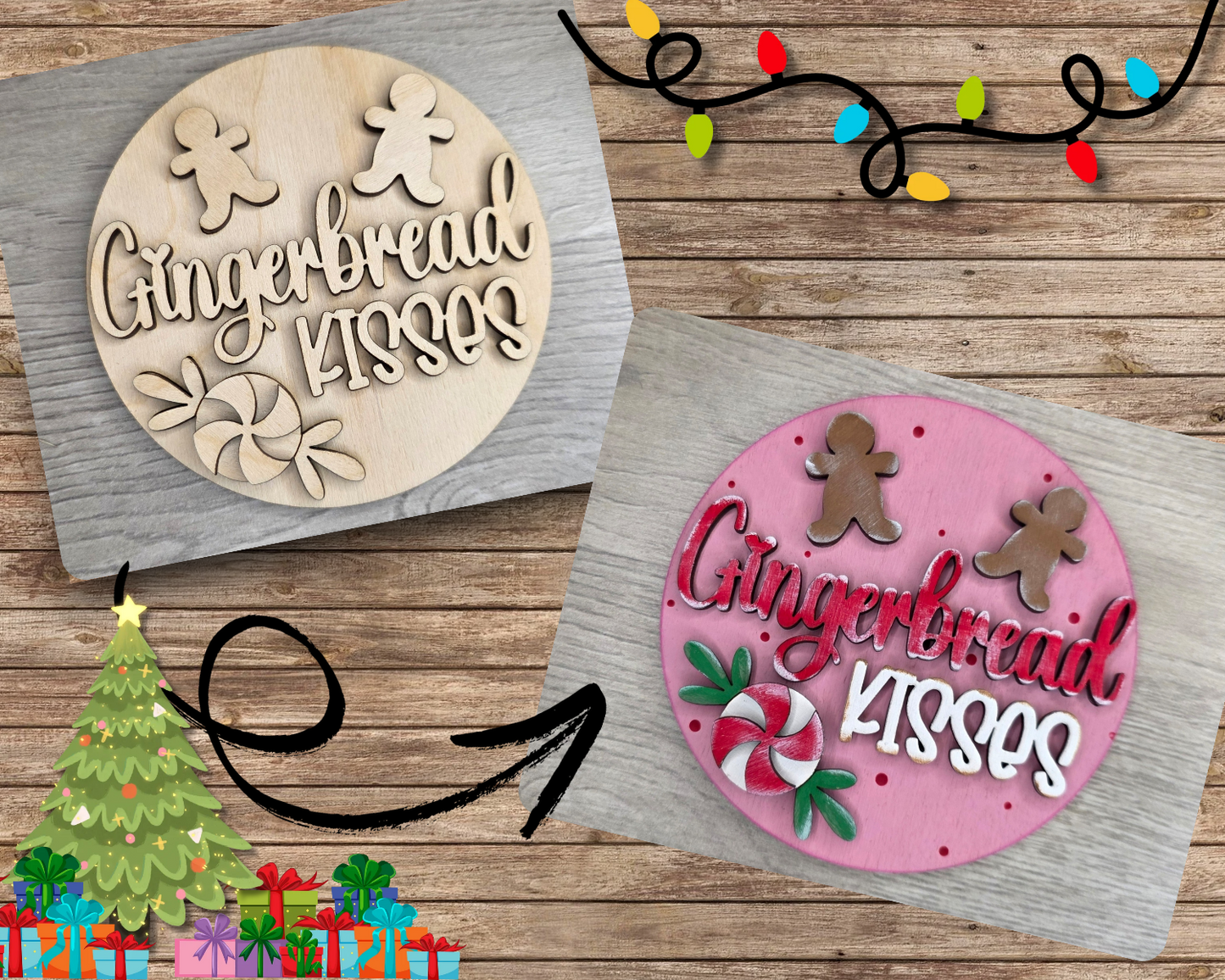 Gingerbread Kisses | #3000