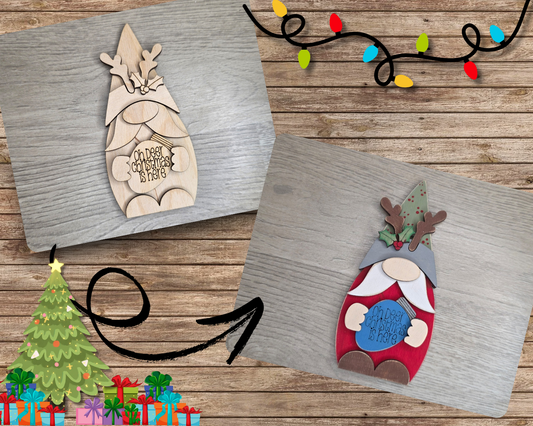 Christmas Reindeer Gnome | #5190