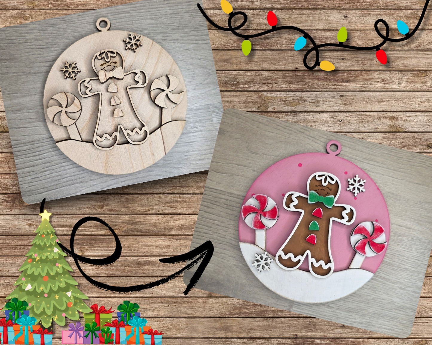 Gingerbread Ornament  | #5224