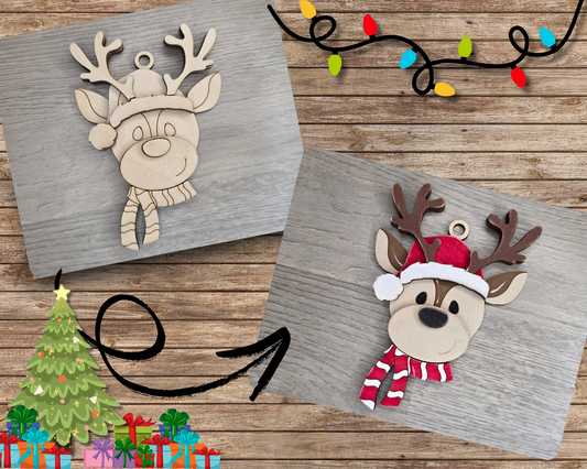 Reindeer Ornament  | #3005