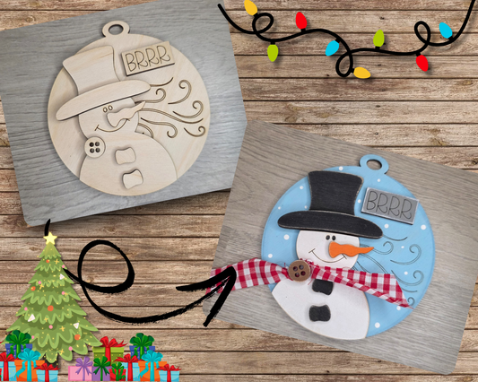 Snowman Ornament | #5307
