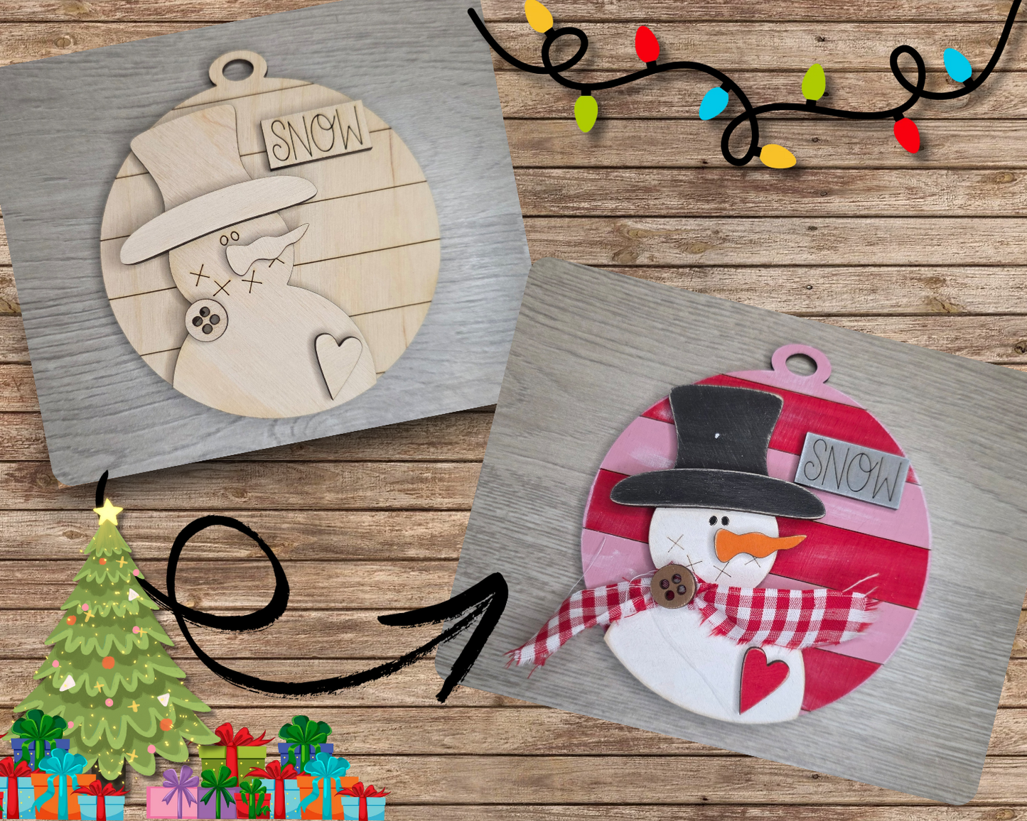 Snowman Ornament | #5223