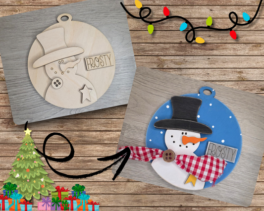 Snowman Ornament | #5306