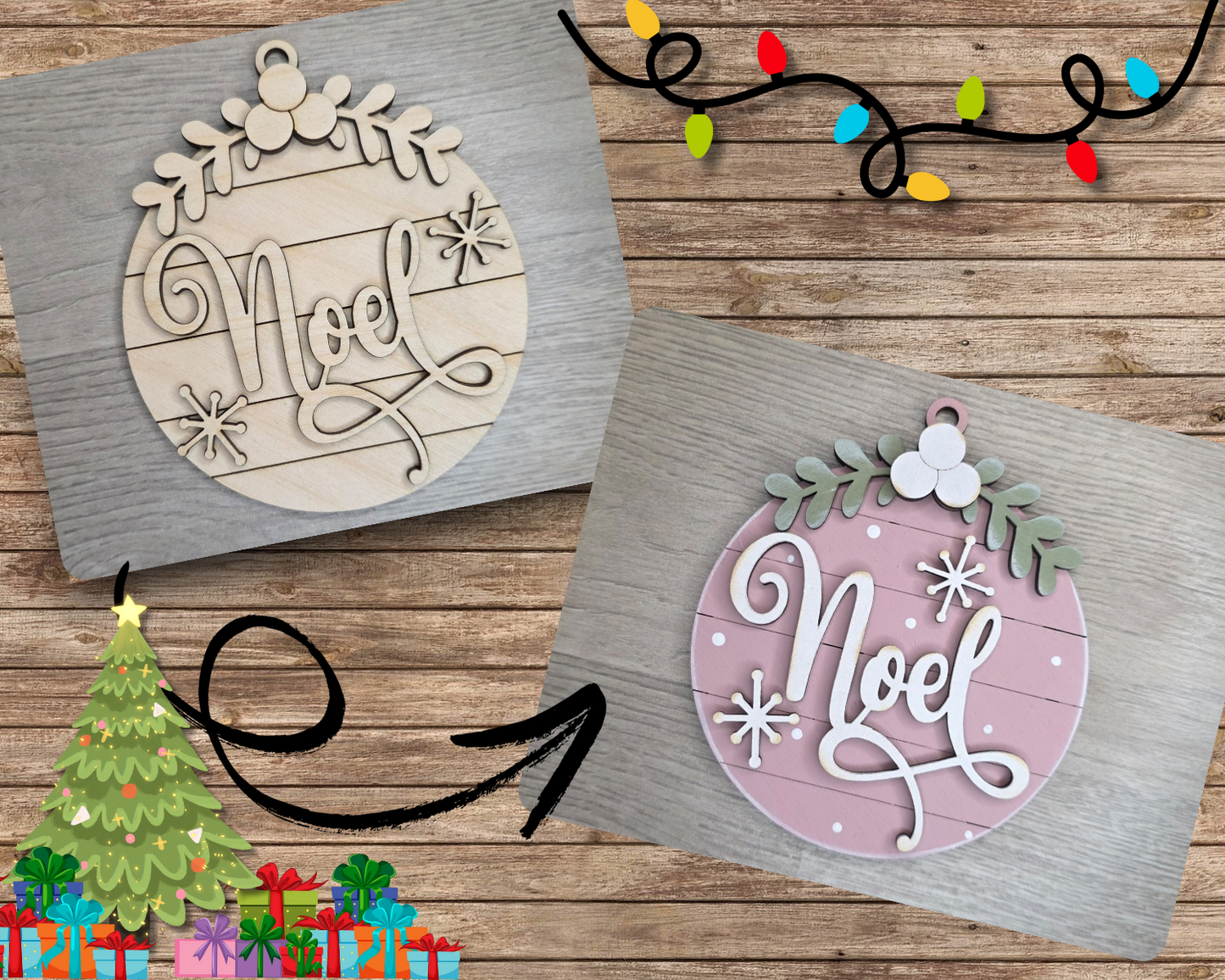 Noel Christmas Ornament  | #5327