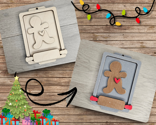 Gingerbread Cookie Sheet Ornament | #4850