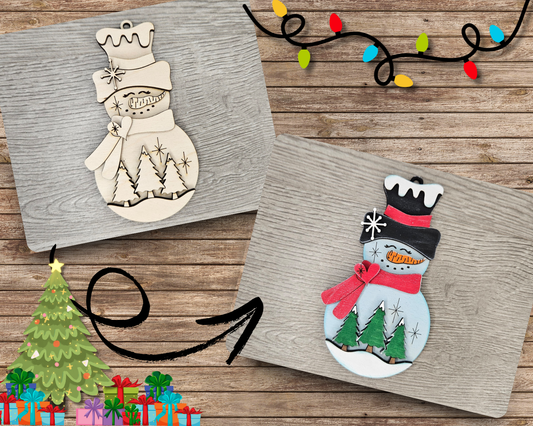 Snowman Ornament | #4566