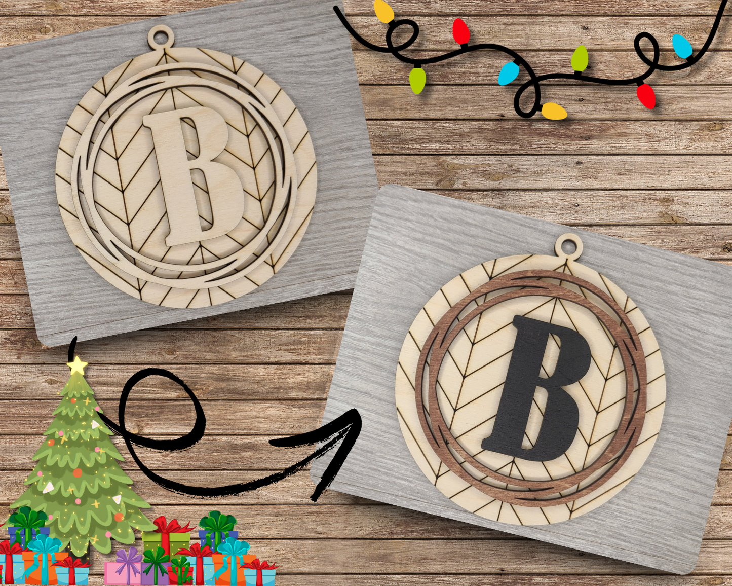 Custom Ornament Chevron | #3425