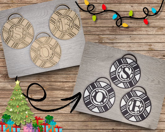 Custom Christmas Ornament | #3036