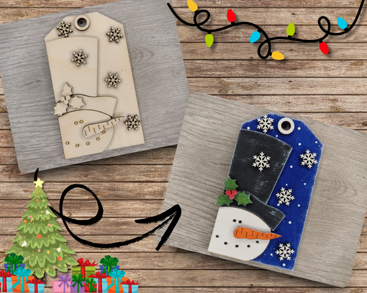 Snowman Tag | #3959