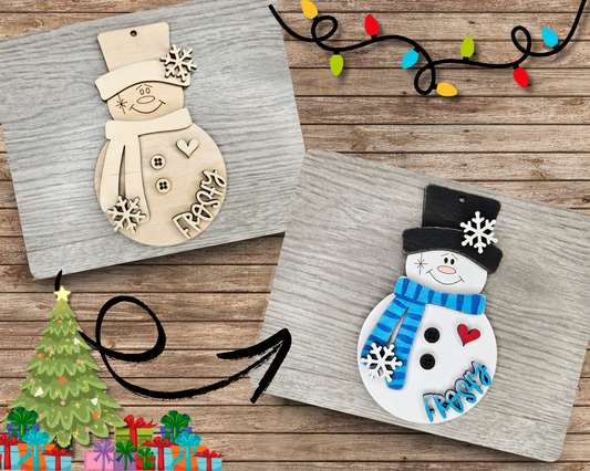 Frosty Snowman Ornament | #4322