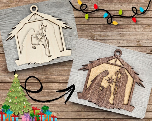 Nativity Ornament | #4402