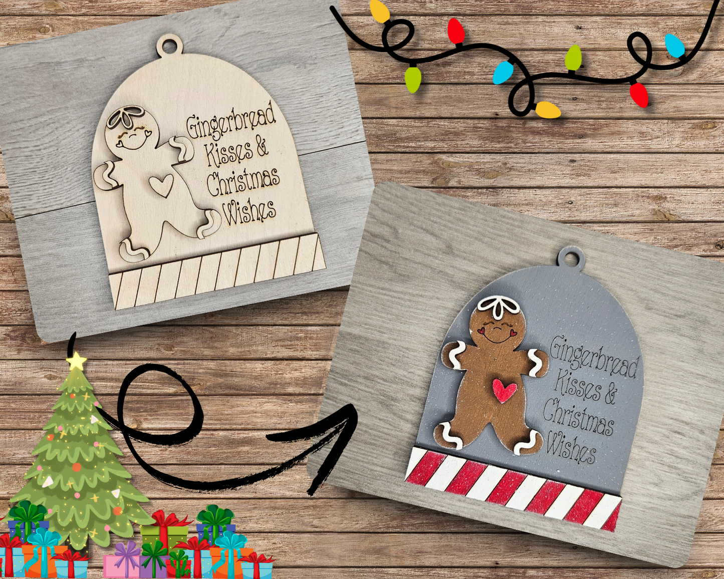 Gingerbread Ornament | #4610