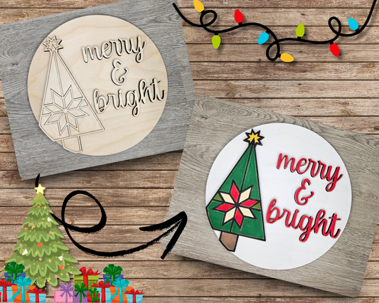 Merry & Bright Quilt Christmas | #4336