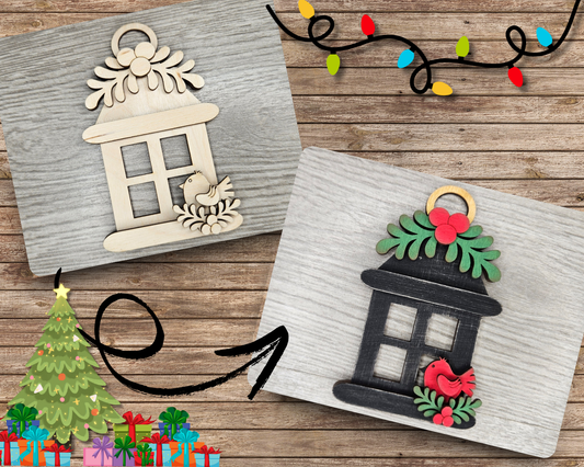 Christmas Lantern Ornament | #4251