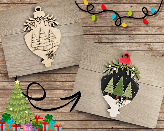 Old Fashion Tree Ornament | #4464