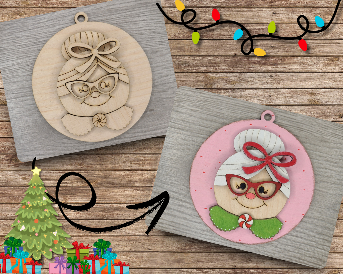 Mrs Claus Ornament | #3764
