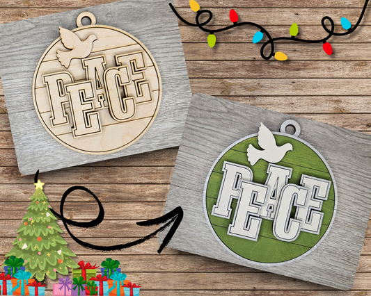 Peace Ornament | #4477
