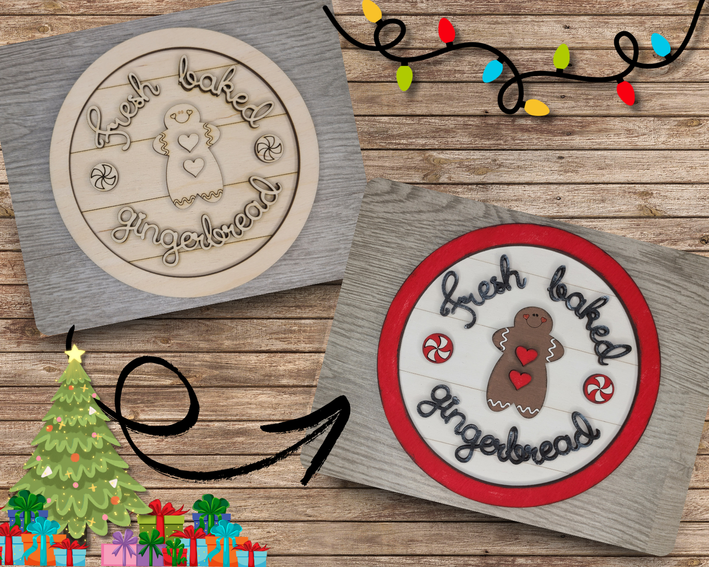 Fresh Baked Gingerbread | #3846
