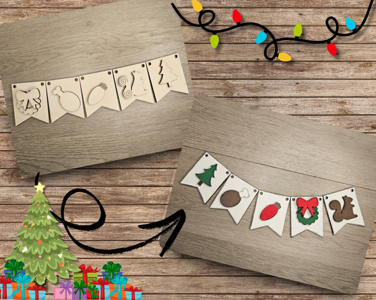 Christmas Vacation Bunting | #4661