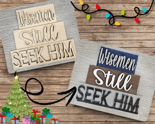 Nativity Word Stacker | #4435
