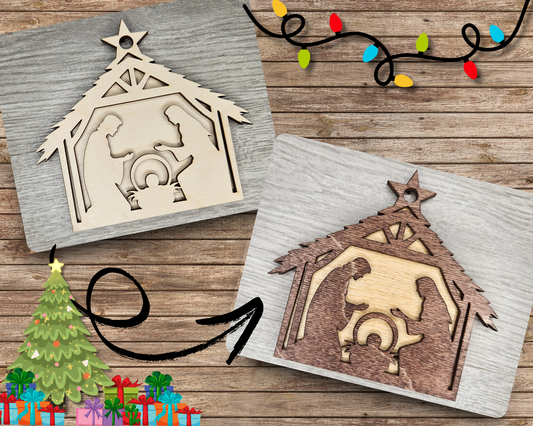 Nativity Ornament | #4406