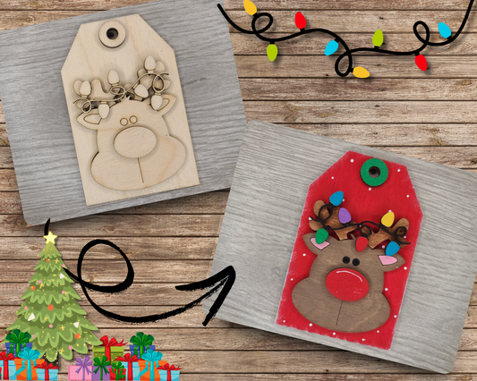 Reindeer Tag | #3439