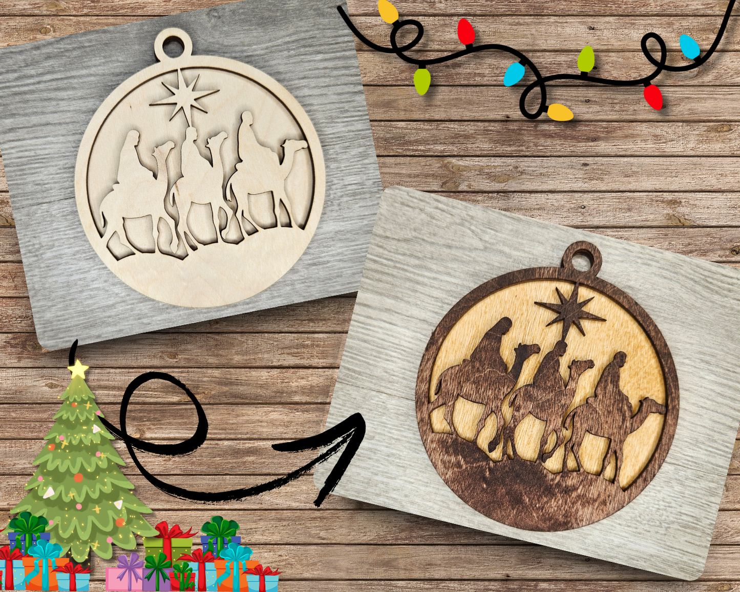 Wise Men Ornament | #4405