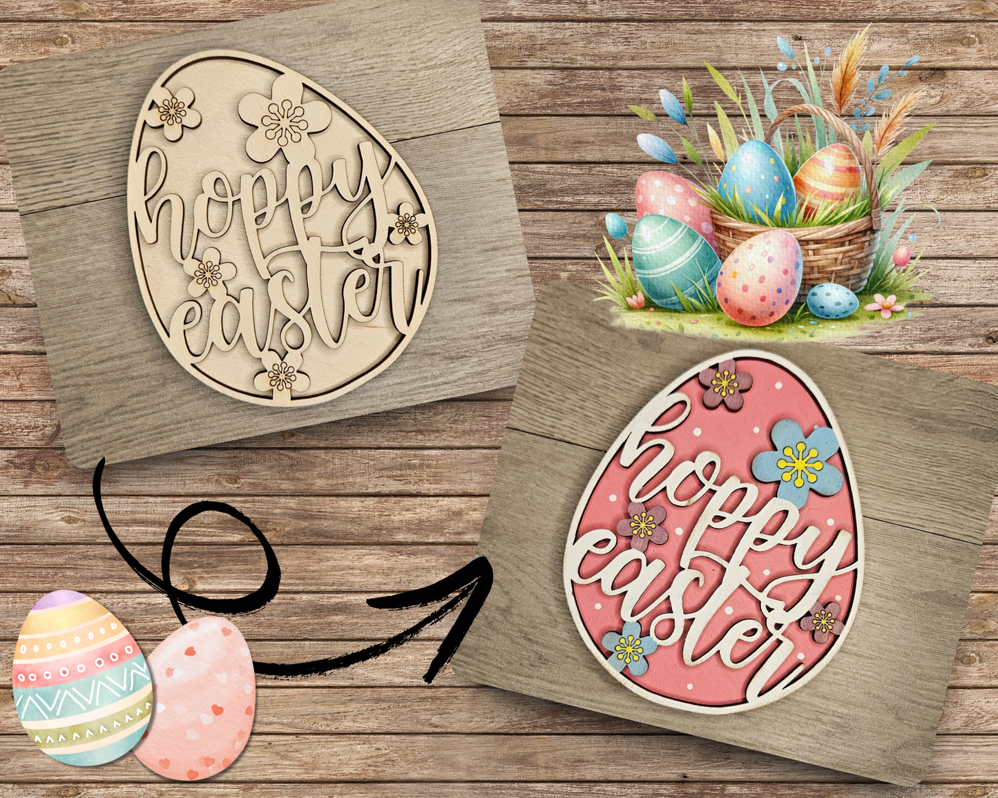 Decorative Easter Egg | #2760