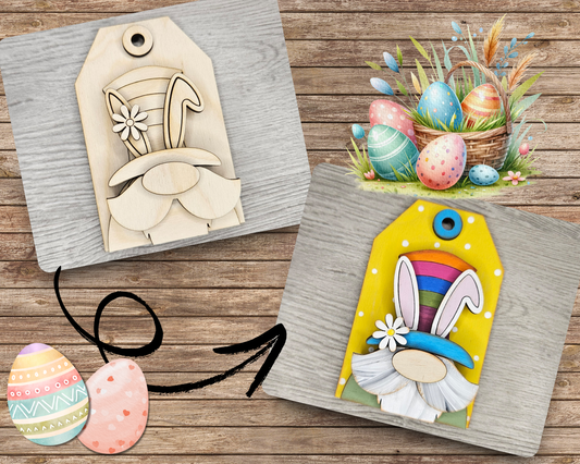 Easter Gnome Tag | #4318