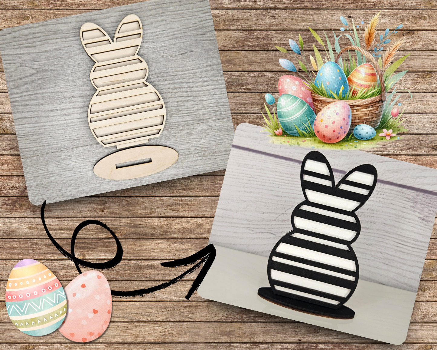 Easter Bunny Shelf Sitter | #4376