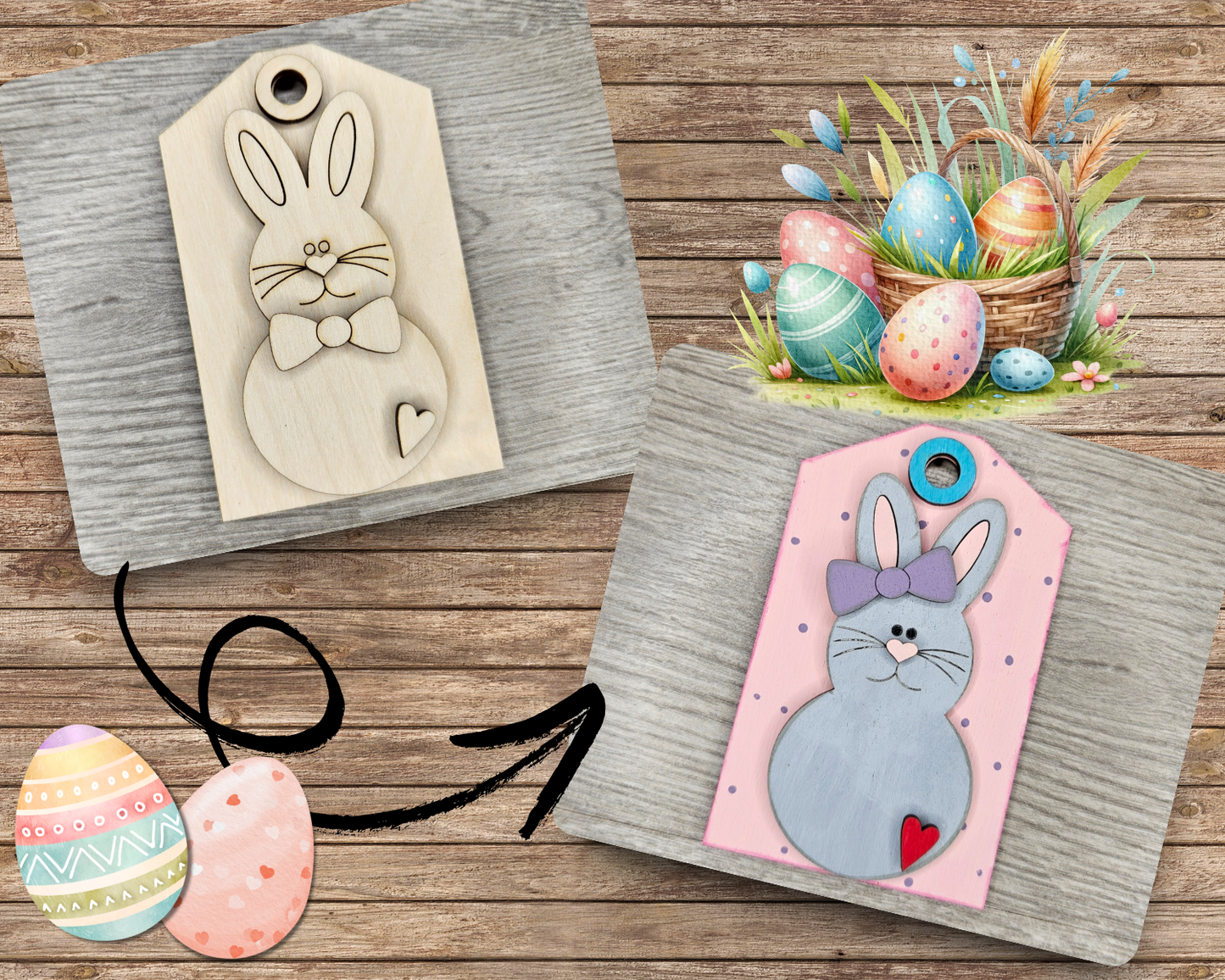 Easter Bunny Tag | #3985