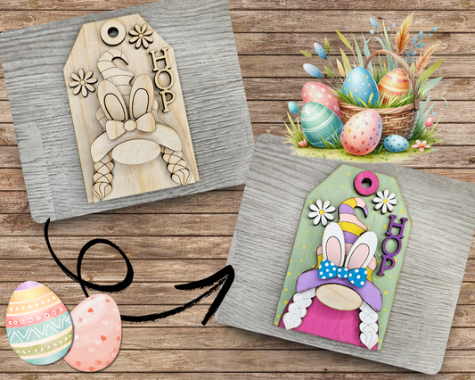 Easter Gnome Tag | #4319