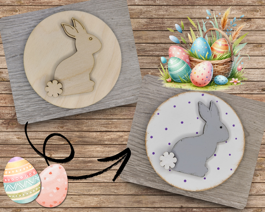 Easter Bunny Round | #3612