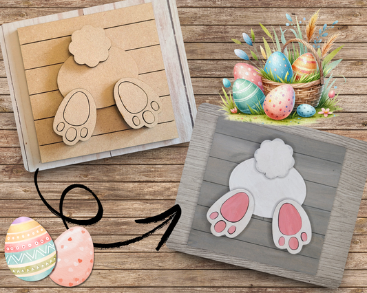 Easter Bunny Butt | #2555