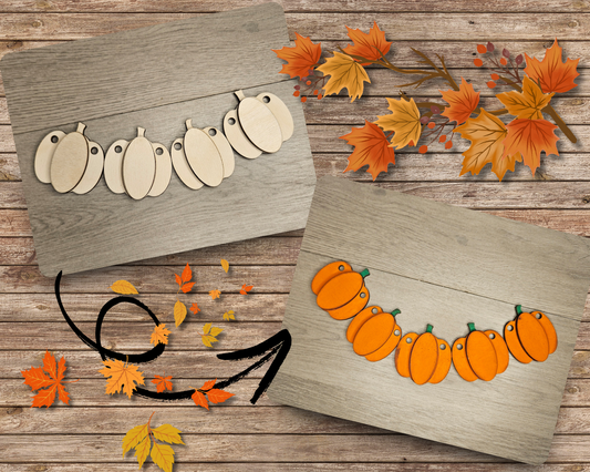 Pumpkin Bunting | #2962