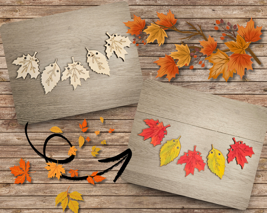 Fall Leaf Bunting | #2911