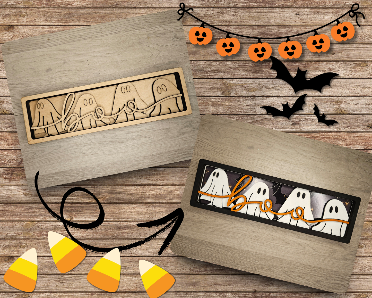 BOO Shelf Sitter | #4444