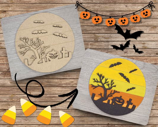Halloween Graveyard | #3131