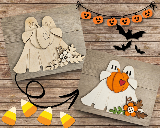 Halloween Ghost Couple | #4715