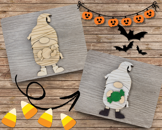 Mummy Halloween Gnome | #3351