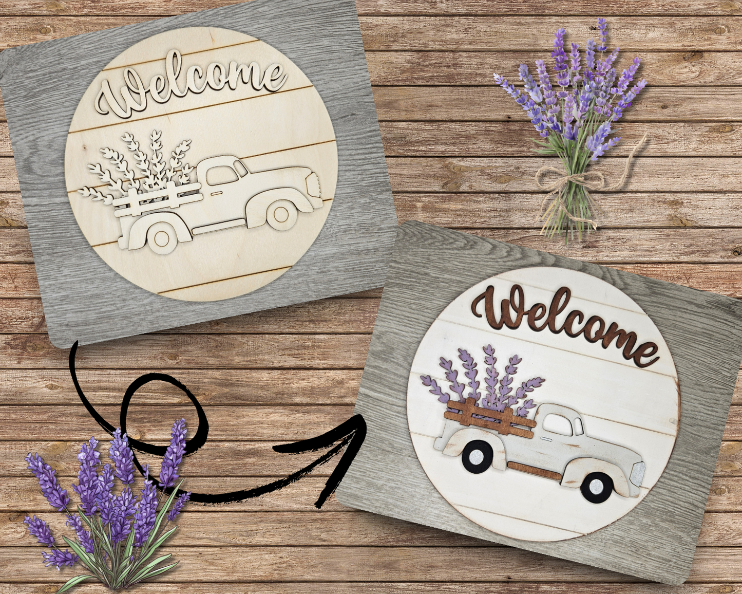 Lavender Truck | #4102