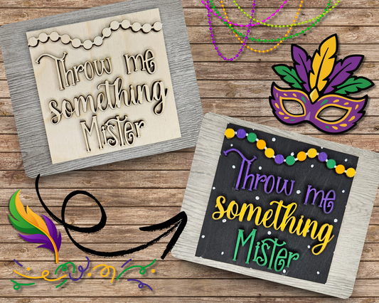 Throw Me something Mister Mardi Gras | #4593