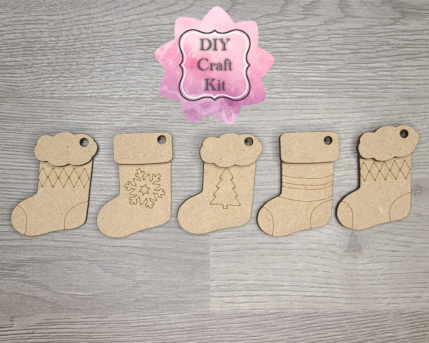 Christmas Stocking Bunting | #2956