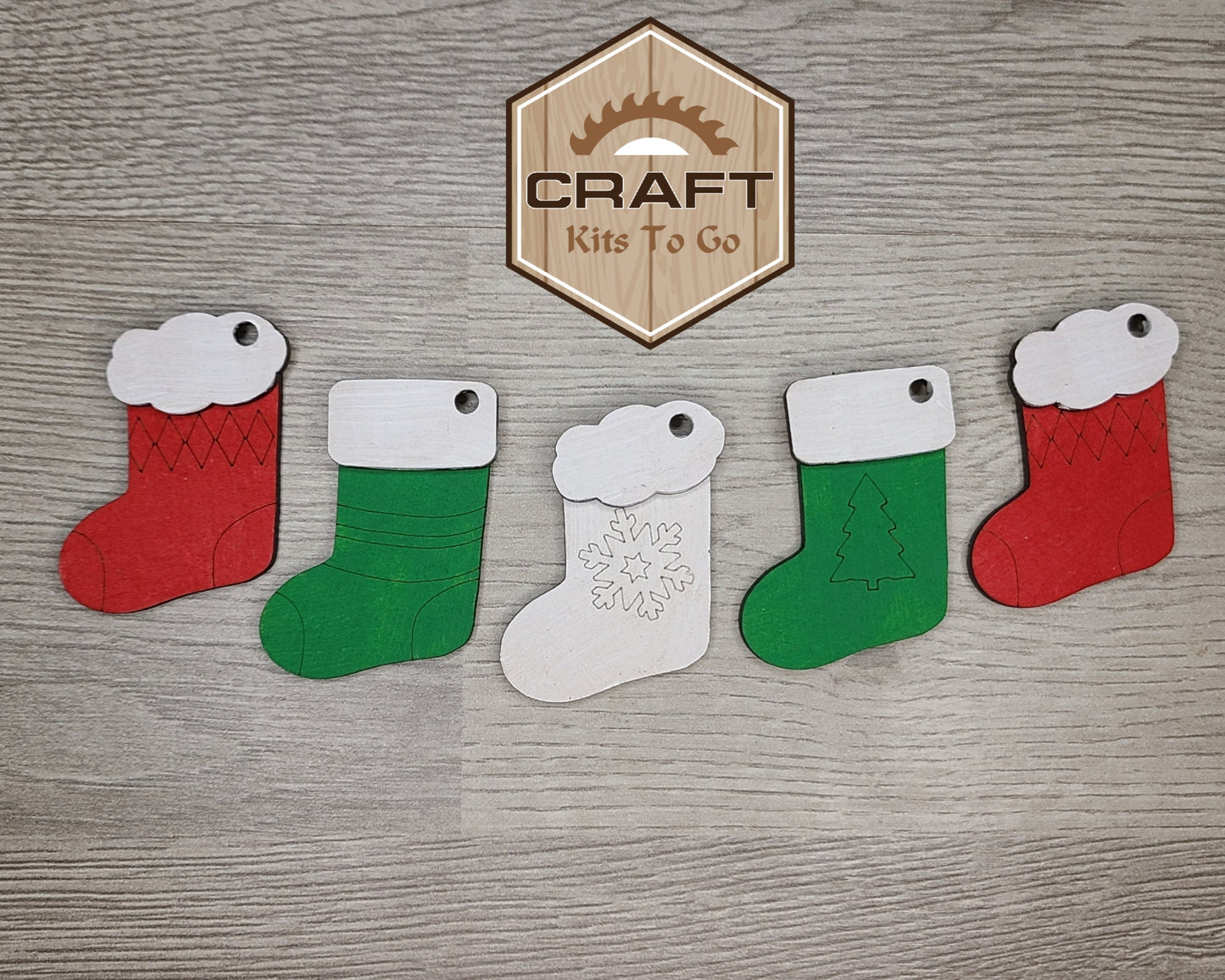Christmas Stocking Bunting | #2956