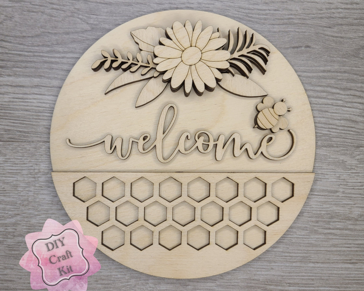 Bee Welcome Sign | #3341