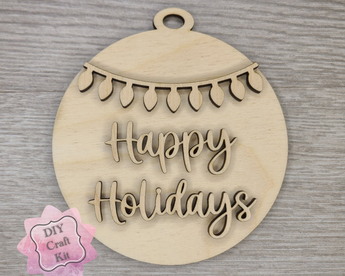 Happy Holidays Ornament | #3359